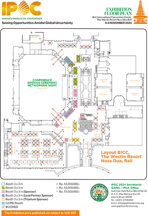 Exhibition Floor Plan IPOC 2024