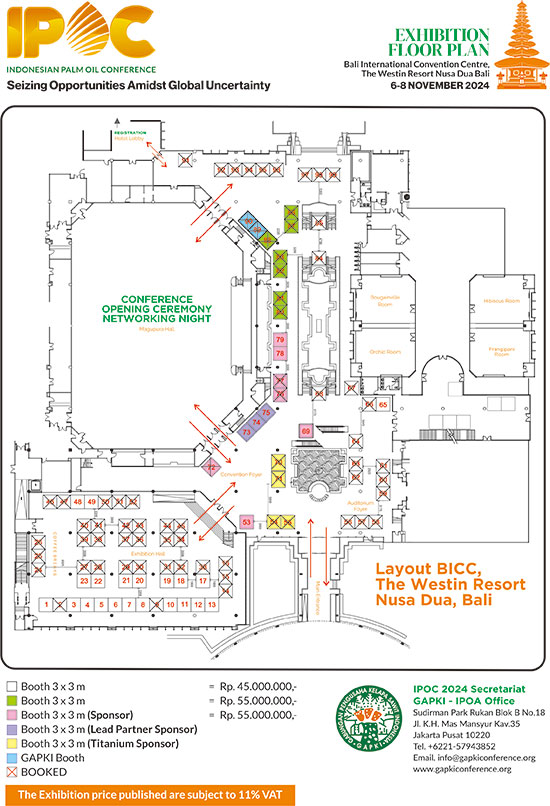 Exhibition Floor Plan IPOC 2024